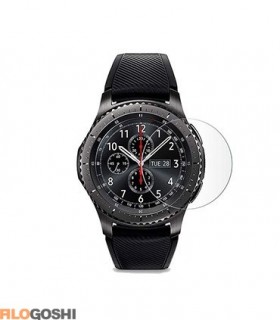 محافظ صفحه نمایش شیشه ای مدل تمپرد مناسب برای ساعت هوشمند سامسونگ مدل Gear S3محافظ صفحه نمایش