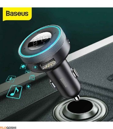 شارژر فندکی و پخش کننده موسیقی با قابلیت مکالمه بلوتوثی بیسوس مدل Enjoy Car Wireless MP3 Charger CCLH-01 توان 17 وات