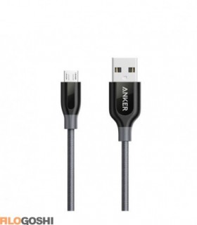 کابل تبدیل USB به MicroUSB انکر مدل A8142 PowerLine Plus به طول 0.9 متر ابزار ارتباط